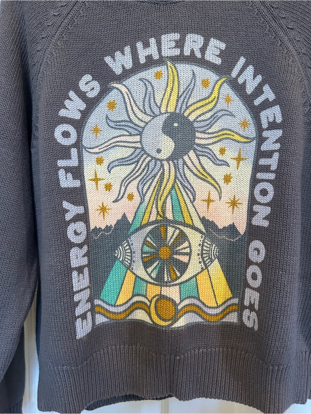 Spiritual Gangster Sweater, NWT, oversized XS. - Picture 5 of 11